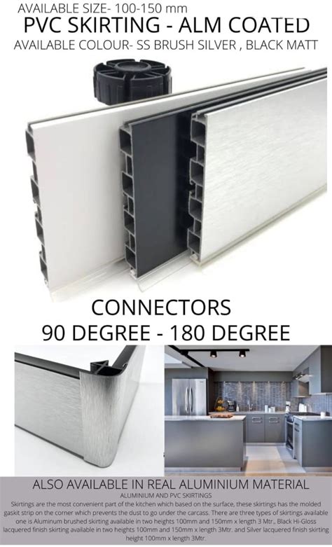 PVC Skirting - ALM Coated 90 and 180 Degrees | Zakamlova Hardware Store