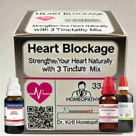 Expert Recommended Heart Blockage Homeopathy Kit | Natural Cardiac Care ...