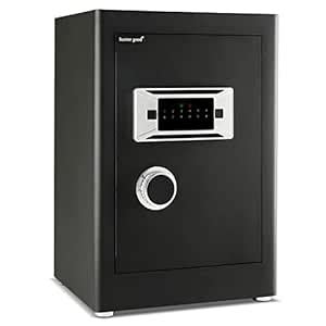 Security Home Safe Box, Dual Lock Safe With Digital Keypad, Removable ...