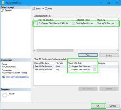 Image result for Attach a Database in SQL Server