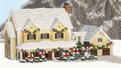 Image result for Christmas Builds Minecraft Tutorial