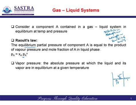 CHE101-lect 15 - process calculations notes - Gas – Liquid Systems ...