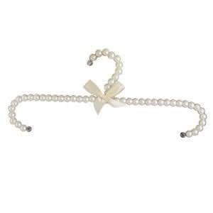 Amazon.in: Buy White ABS Pearl Children Kids Clothes Hanger Coat Skirt ...