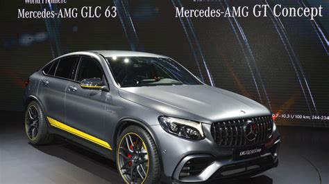 The 2018 Mercedes-AMG GLC63 and GLC63 Coupe are your insane compact SUVs