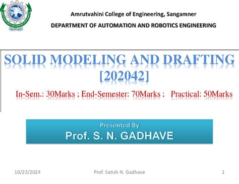 Unit-6 CAD Customization and Automation - Amrutvahini College of ...