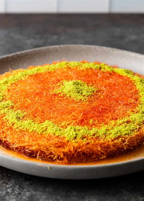 Knafeh Middle Eastern Pastry + Video | Silk Road Recipes