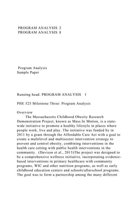 Image result for Program Review and Analysis