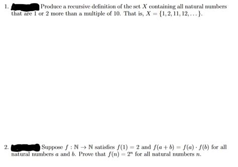 Image result for Recursive Set Definition