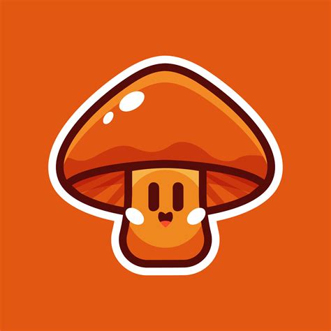 mushroom cartoon vector illustration 9514632 Vector Art at Vecteezy