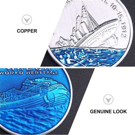 Buy NUOBESTY Coin Collecting Titanic Ship Commemorative Coin Titanic ...