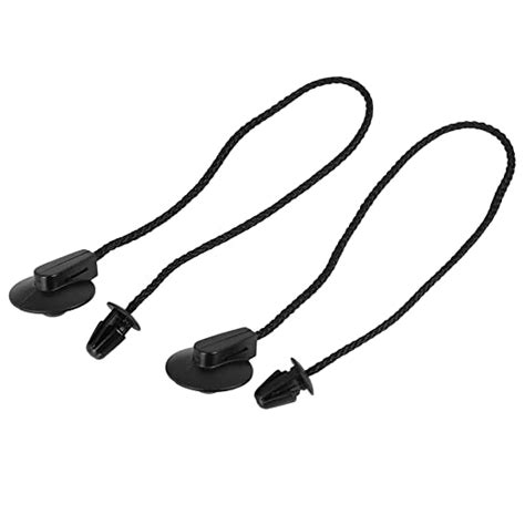 X AUTOHAUX Pair Parcel Shelf String Rear Trunk Storage Bag Tray Straps ...