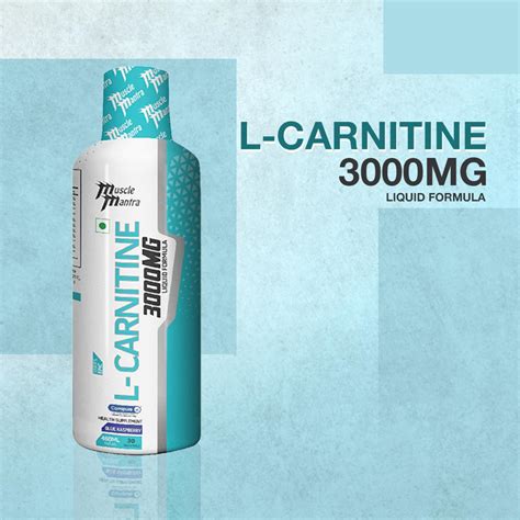 Muscle Mantra L-Carnitine 3000MG Liquid Formula