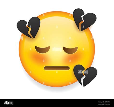 Broke Emoji Broken Heart Wallpaper