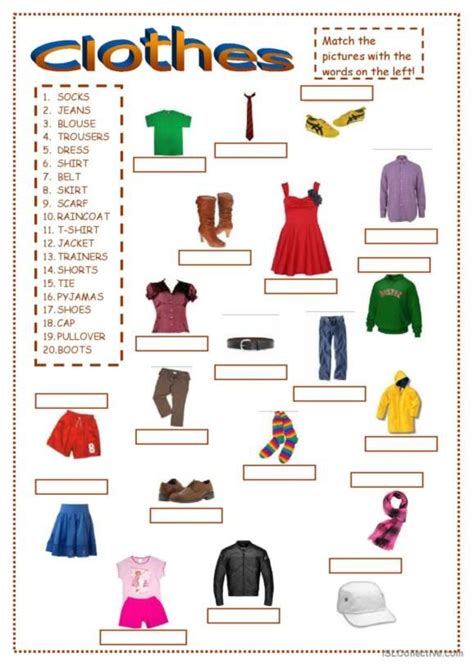Image result for English Lesson.clothes
