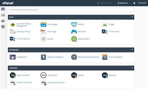 Image result for cPanel Control