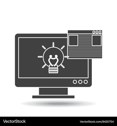 Software programming design Royalty Free Vector Image