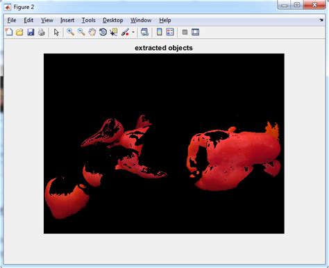 MATLAB Color Segmentation 的图像结果