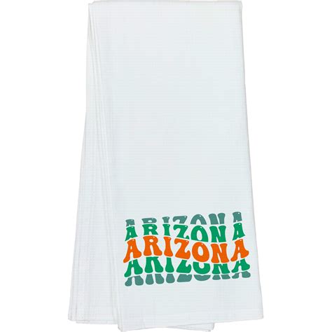 Arizona, America, US or USA State, Groovy Retro Wavy Text Merch Gift ...