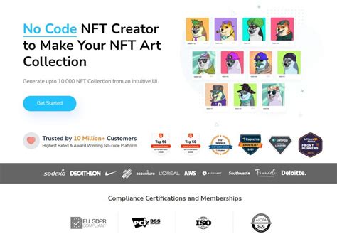 NFTS Generating Code 的图像结果