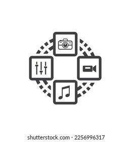 Example of Vector Graphicsin Multimedia 的图像结果