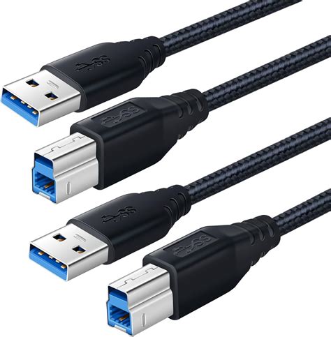 Amazon.com: Jelly Tang USB 3.0 Cable A Male to B Male 3Ft,Superspeed ...