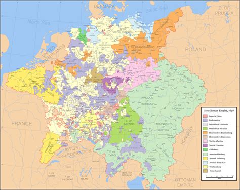Map of the Holy Roman Empire in 1789 的图像结果
