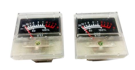 pke Analog Panel VU Meter Audio Level Indicator Meter for Amplifier ...