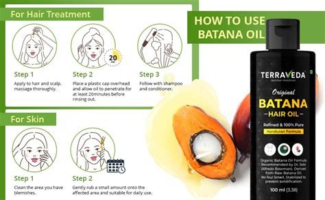 Buy Terraveda Original Batana Hair Oil (100ml) - 100% Pure Batana Oil ...