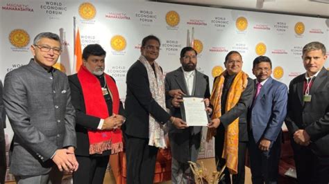 WEF Davos 2024: Maha Govt & GJEPC Sign Historic MoU For Developing ...