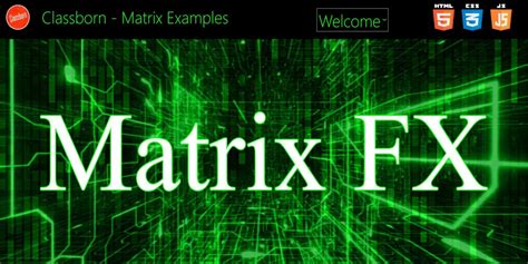 JavaScript Matrix 的图像结果