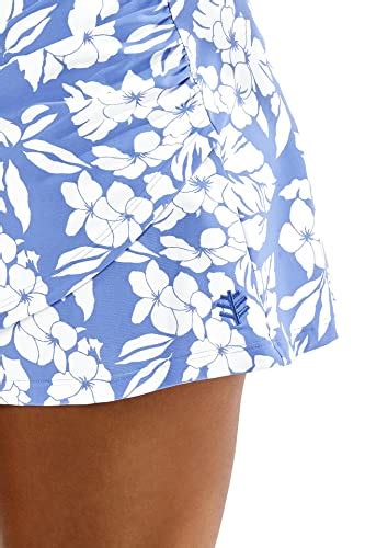 Buy Coolibar UPF 50+ Women's Big Wave Swim Skort - Sun Protective, Aura ...