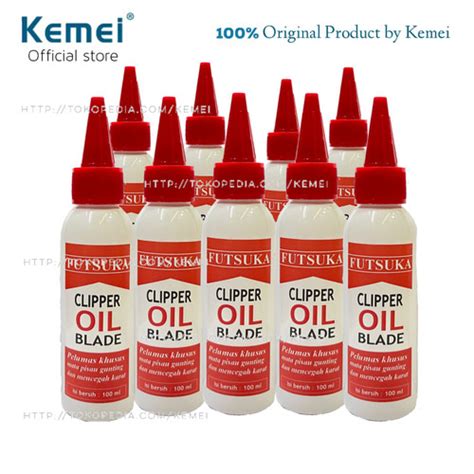 Promo Futsuka Oil Minyak Hair Clipper Gunting Pisau Rambut Original 100 ...