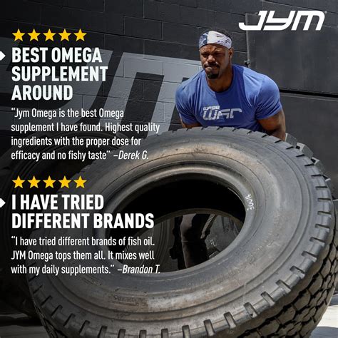 JYMSupplementScience JYM Supplement Science Omega JYM Fish Oil 2800mg ...
