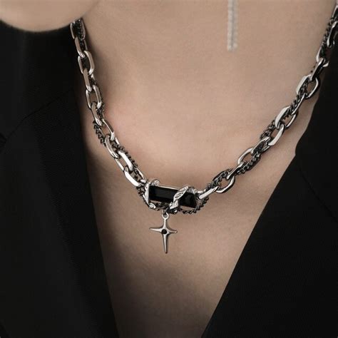 Rugged Black Modern Chain | Salty – Salty Accessories