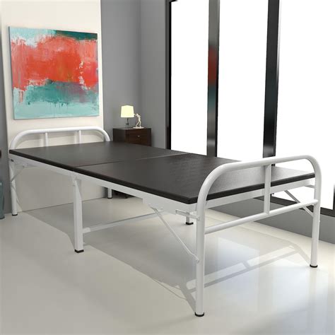 Honey Touch Metal Folding Bed Single Size With Mattress For Sleeping ...