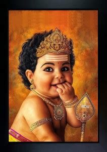 RV SALES Murugan Ji Religious Frame Price in India - Buy RV SALES ...