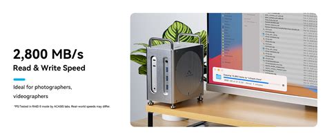 ACASIS Mac mini M4 Workstation: 11-in-1 Dual SSD 40Gbps Dock for Mac ...