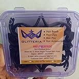 Buy Glitteria Trendy Hair Butterfly Clips for Girls & Women, Set of 6 ...