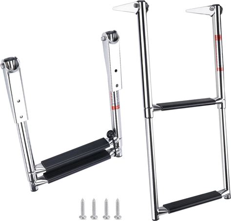 Hoffen 2 Step Boat Ladder Stainless Steel Telescoping 2 India | Ubuy