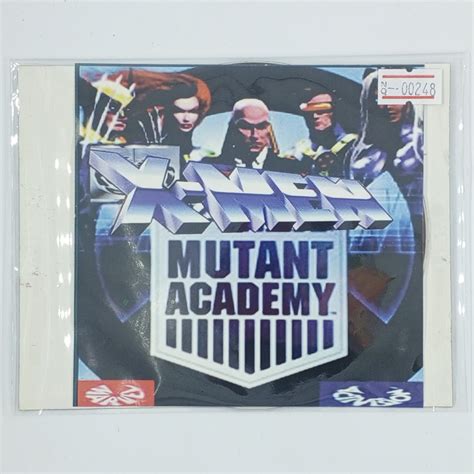 [00248] X-MEN : MUTANT ACADEMY (US) แผ่นเกมก็อปปี้ PS1 แผ่นเกมปั๊ม ...