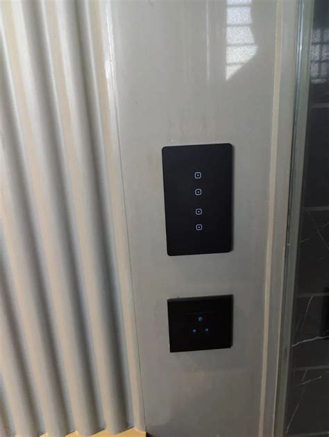 Modular Touch Switch - 24 Ampere Touch with Wifi Switch Black ...