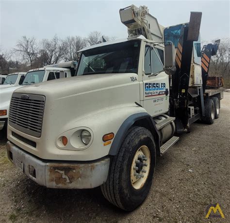 Pioneer (Manitex) 28.8-ton Boom Truck Crane on Freightliner For Sale Trucks Hoists & Material ...