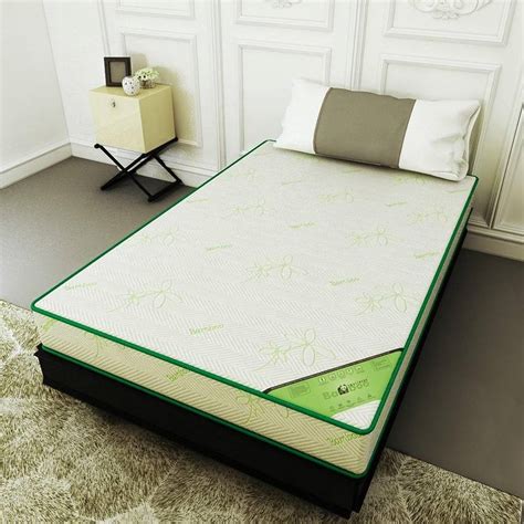 Bamboo Mattress AVENUE 4 inch Single High Resilience (HR) Foam Mattress ...
