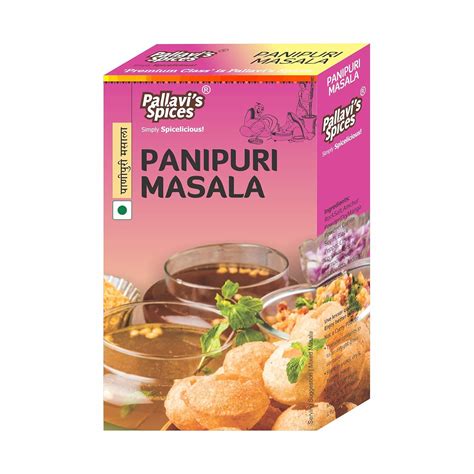 Pallavi's Spices Panipuri Masala | Golgappa Masala/Tikha Panipuri Spice ...