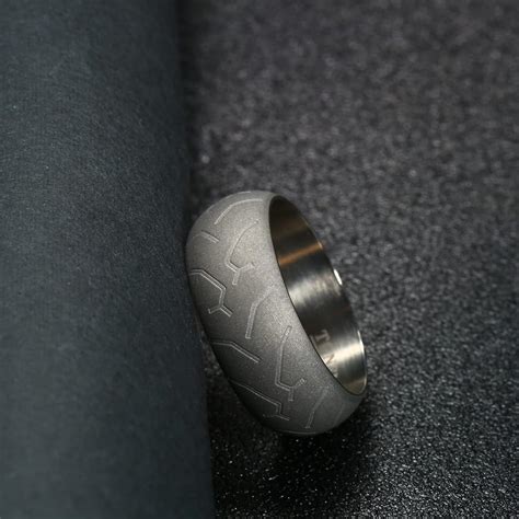 Buy Car Tire Tread Titanium Wedding Bands for Men Women 8mm, Pure ...
