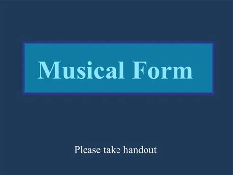 Image result for Musical Form Explained