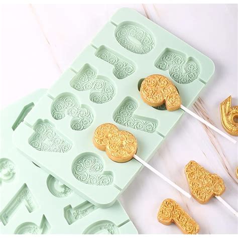 QELEG Number 0-9 Silicone Fondant Number/Letter Mold India | Ubuy