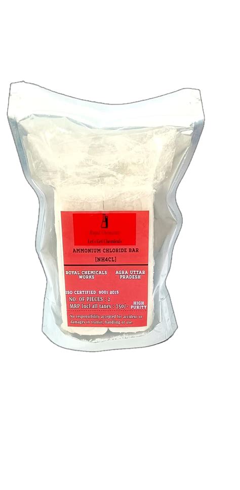 Royal Chemicals Ammonium Chloride Powder 500g : Amazon.in: Industrial ...