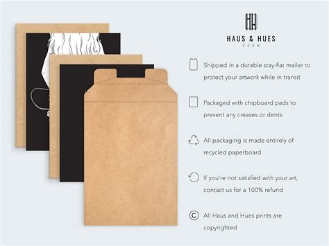 Edgy Black and White Art Prints - By Haus and Hues | Set of 4 Black and ...