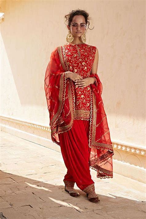 10 red bridal kurtas to add to your wedding trousseau | Vogue India